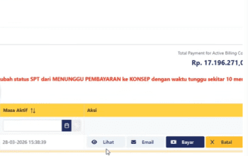 Cara Edit SPT Berstatus Menunggu Pembayaran di Coretax dengan Mudah