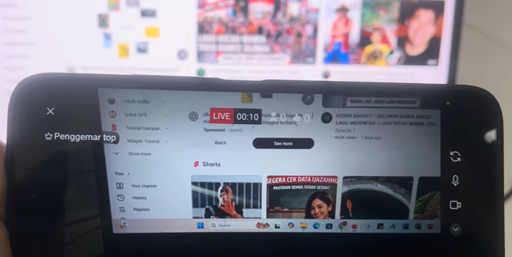 Cara Live Streaming YouTube Pakai HP untuk OSN 2026, Mulai Live, Jadwalkan hingga Bagikan Link