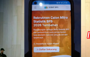 Cara Daftar Sobat BPS 2026 Tambahan, Panduan Lengkap Rekrutmen Mitra Statistik BPS