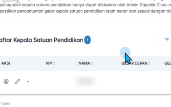 Cara Menambah atau Memperbaiki Gelar Akademik Kepala Madrasah di Manajemen Ijazah 2026