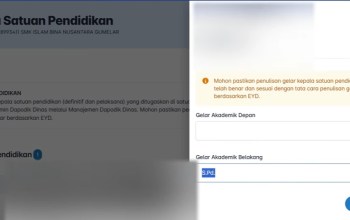 Cara Edit Gelar Kepala Sekolah di E-Ijazah Tanpa Ribet, Ini Langkah dan Hal Penting yang Wajib Diperhatikan
